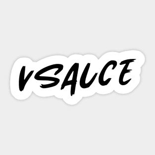 Vsauce - Spit Facts - Vintage Sticker